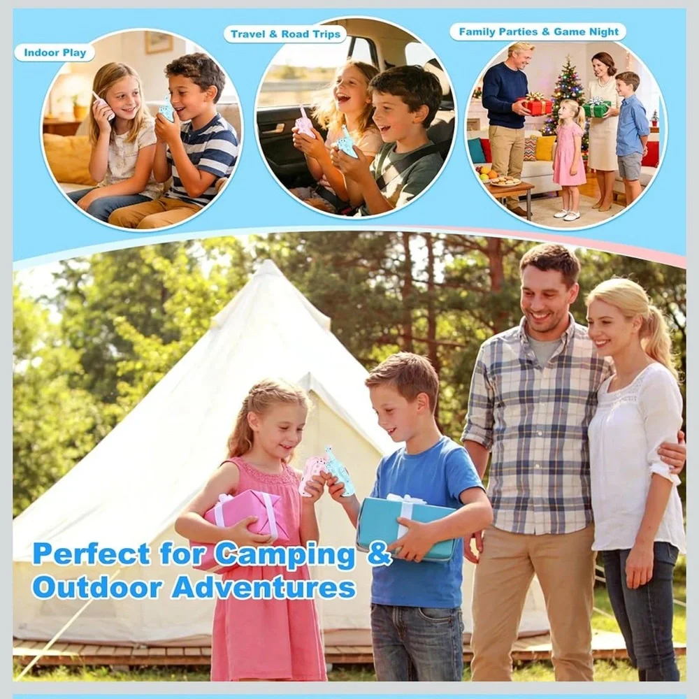 Video walkie talkies for Kids 2 pack